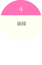 ４：面接